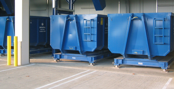 T33 Wägezellen robuste Containerwaage Abrollcontainer